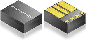 Two black rectangular blocks with yellow textured tops and white text.